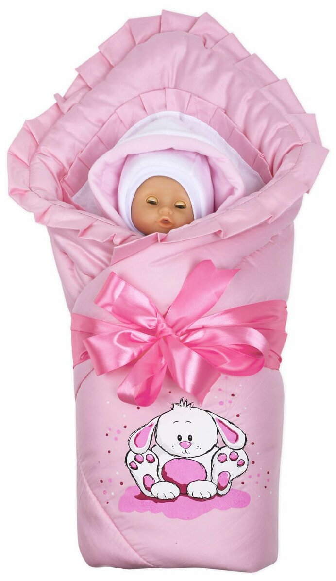 Комплект на выписку новорожденного Babyglory "Непоседа" 5 предметов (весна-осень ) розовый