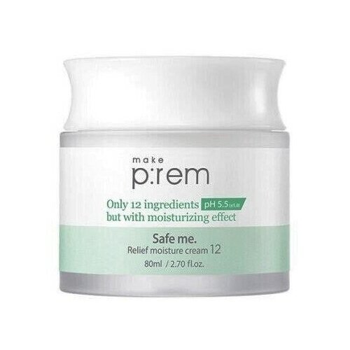 Крем для чувствительной кожи Make P: rem Safe Me Relief Moisture Cream 12
