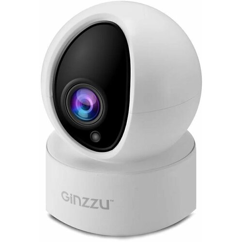 Беспроводная поворотная WiFi камера видеонаблюдения Ginzzu 114500₽