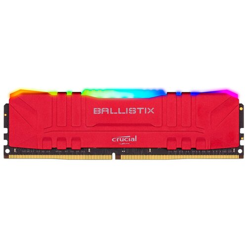 Память DIMM DDR4 PC4-24000 Crucial RGB BL8G30C15U4RL, 8Гб, 1.35 В