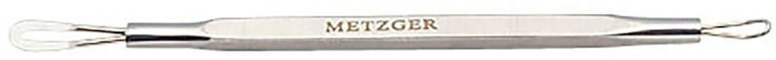 Metzger Петля двухсторонняя для удаления комедонов и сальных пробок (Metzger, ) - фото №2