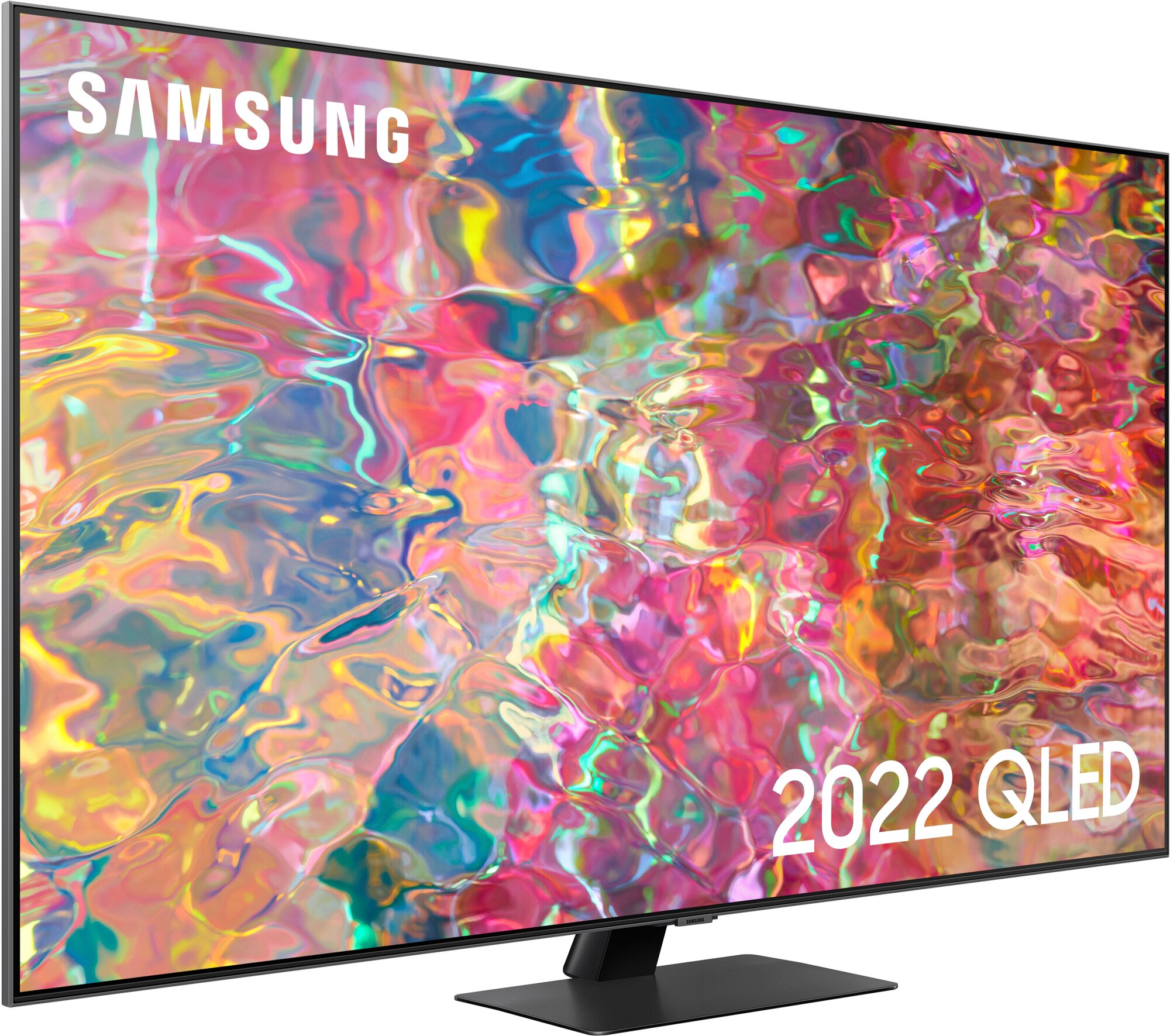 Телевизор Samsung Series 8 QE55Q80BAUXCE, 55", QLED, 4K Ultra HD, серебро - фото №2