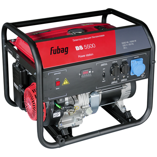 Бензиновый генератор Fubag BS 5500, (5500 Вт) бензиновый fubag bs 3500