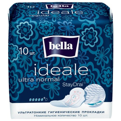 Купить Прокладки гигиенические Bella Ideale Ultra normal, 10шт, Прокладки и тампоны