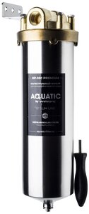 <b>Фильтр</b> магистральный Aquatic HP-10C 1/2 Premium Магистральный <b>фильтр</b> <b>для</b> <b>горячей</b> или холодной <b>воды</b>. 