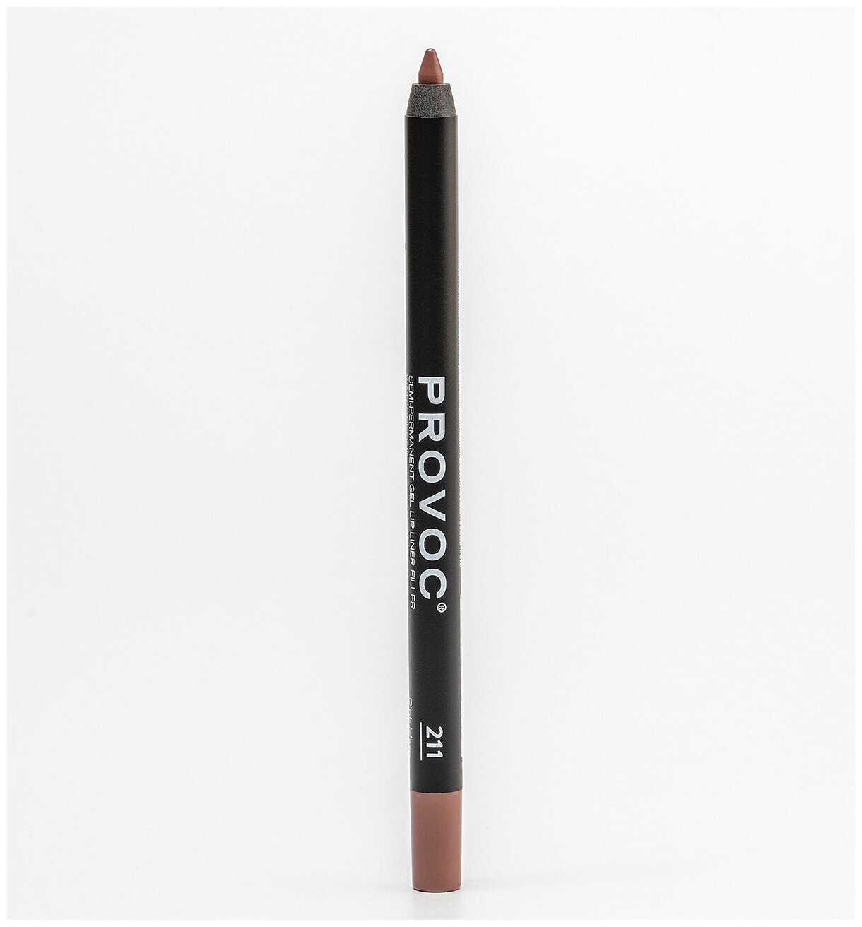 Provoc Gel Lip Liner 211 Pink Haze Гелевая подводка в карандаше для губ (цв. идеально-нюдовый)