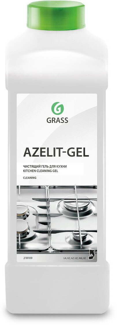 Чистящее средство для кухни GraSS Azelit гель 1л