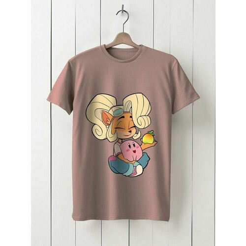 фото Футболка твоя футболка!, размер l, розовый