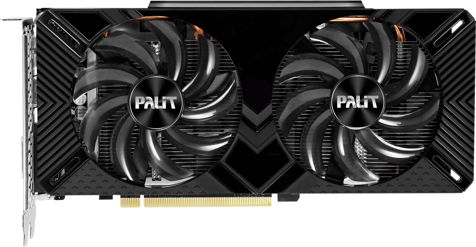 Palit GeForce GTX 1660 Super GP 1530Mhz PCI-E 3.0 6144Mb 14000Mhz 192 bit DVI HDMI DP NE6166S018J9-1160A-1