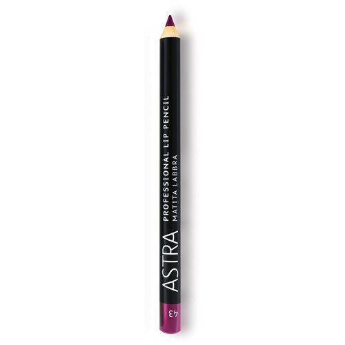 Astra Make-Up Карандаш для губ Professional Lip Pencil, 43 Bordeaux