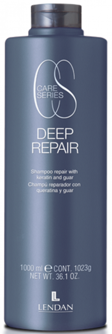 Восстанавливающий шампунь на основе кератина, 1000 мл/ Deep Repair Shampoo, Lendan (Лендан) 1000 мл