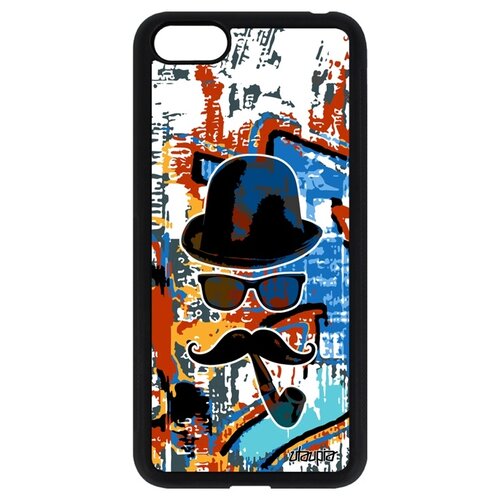 фото Чехол на мобильный huawei y5 2018, "мистер усы" чарли utaupia