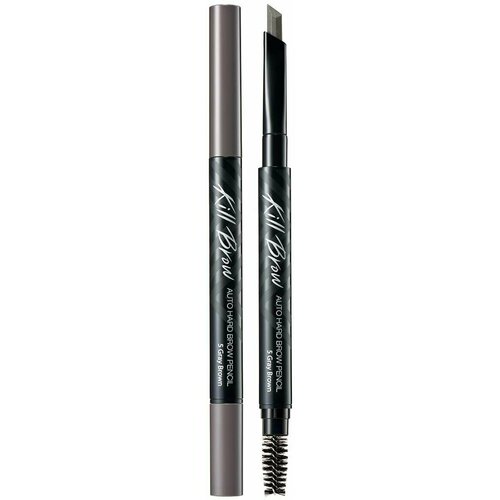 CLIO Карандаш для бровей Kill Brow Auto Hard Pencil (05 Gray Brown) clio карандаш для бровей kill brow auto hard pencil 07 charcoal gray