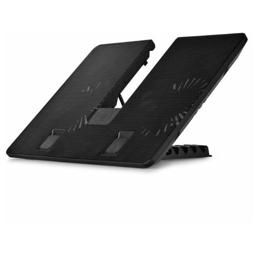 Охлаждающая подставка Deepcool U-PAL подставка для ноутбука buro bu lcp156 b214h 15 6 2xusb 2x 140ммfan черная
