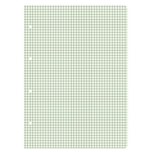 Сменные блоки для тетрадей на кольцах А5, 50 Л.(светло-зеленый), ВИД 4