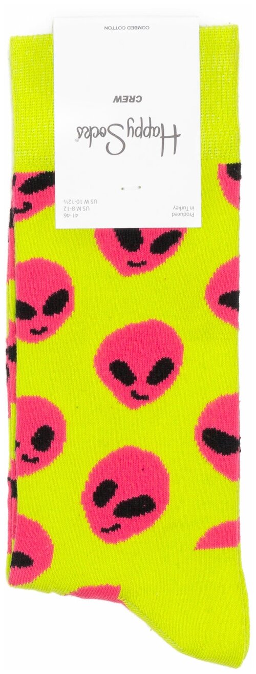 Носки Happy Socks, размер 36-40, желтый, красный
