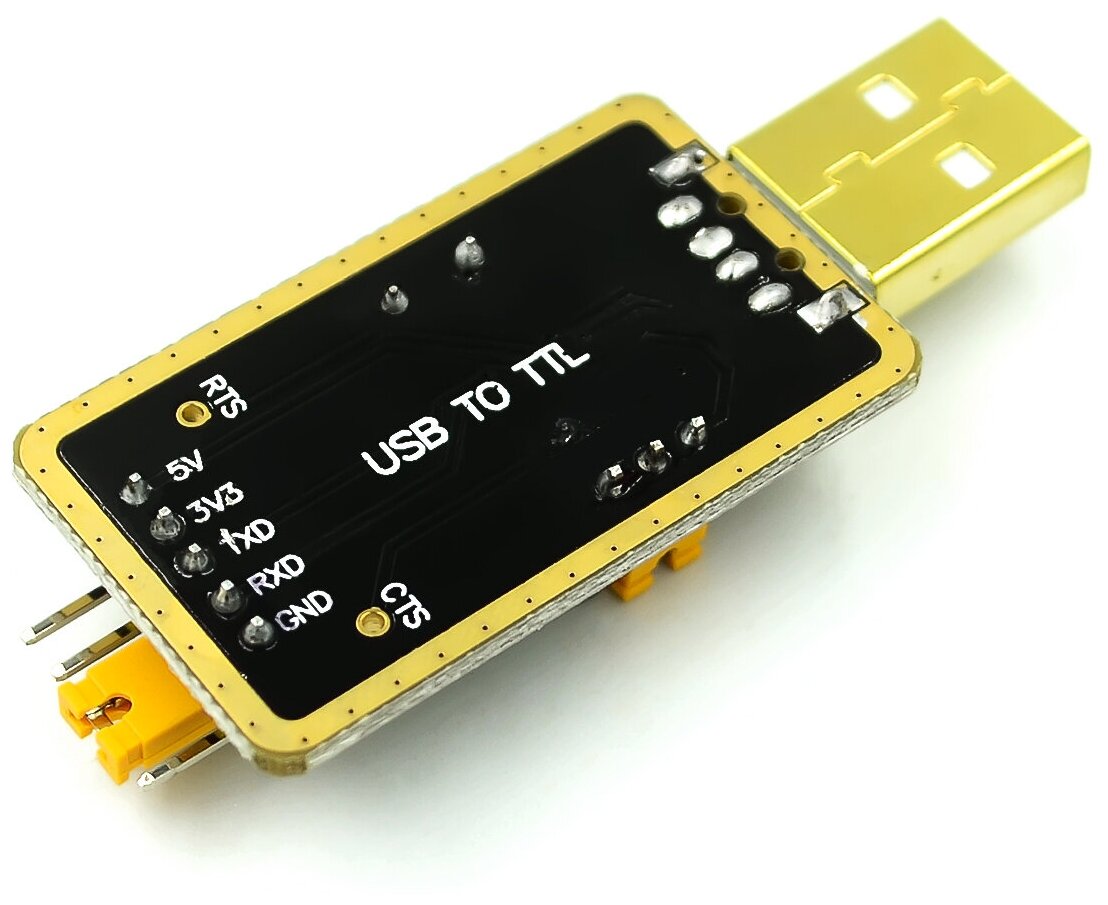 USB-TTL (USB-UART) программатор (CH340G), расширенная версия