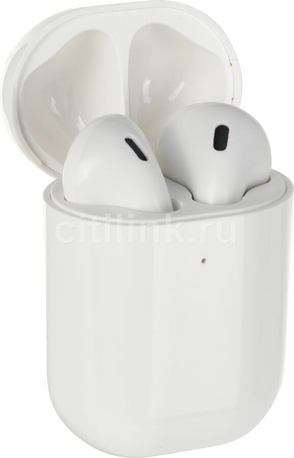 Наушники с микрофоном DEPPA XAir, Bluetooth, вкладыши, белый [44164] - фото №5