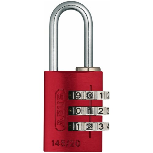 Кодовый навесной замок ABUS 724/20 RED C/BLISTER