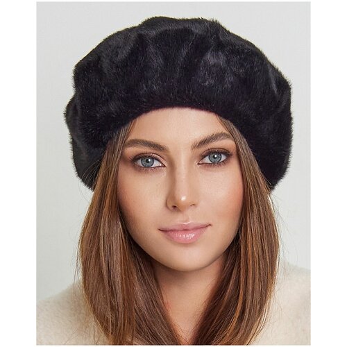 Берет MONCHALIEU зимний, размер 56-58, черный