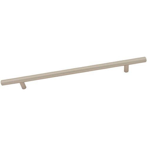 Ручка-рейлинг мебельная `SANBERG` мет 160, D12 мм (сатин)