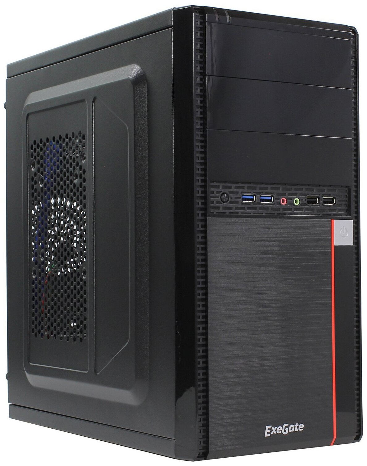 Minitower Exegate (ma-371x) Black MicroATX 450W (ex277436rus) .