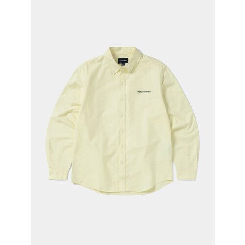 фото Рубашка thisisneverthat, t-logo oxford shirt, размер s, желтый