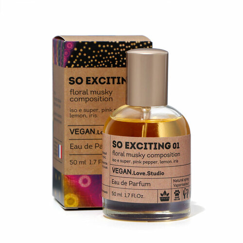 Парфюмерная вода женская Vegan Love Studio So Exciting 01, 50 мл (по мотивам Molecules Escentric 01 (Escentric Molecules) туалетная вода escentric molecules escentric 01 the story edition 100 мл