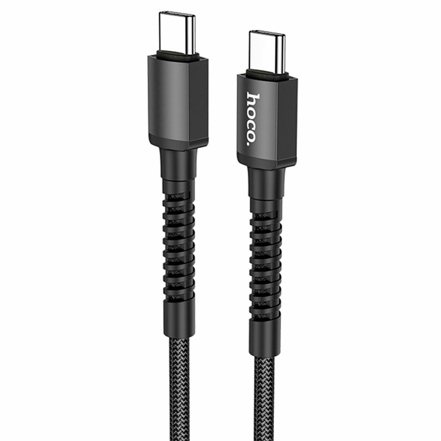 Кабель USB-C HOCO X71 Especial Type-C - Type-C, 60W, 1 м, черный