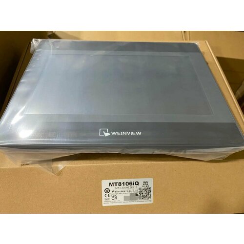 HMI MT8106IQ Weinview (Weintek) 100LAN 10 панель оператора АСУ ТП weintek hmi 7 color tft mt8071ie ethernet compatible with allen bradley plc s fast shipping