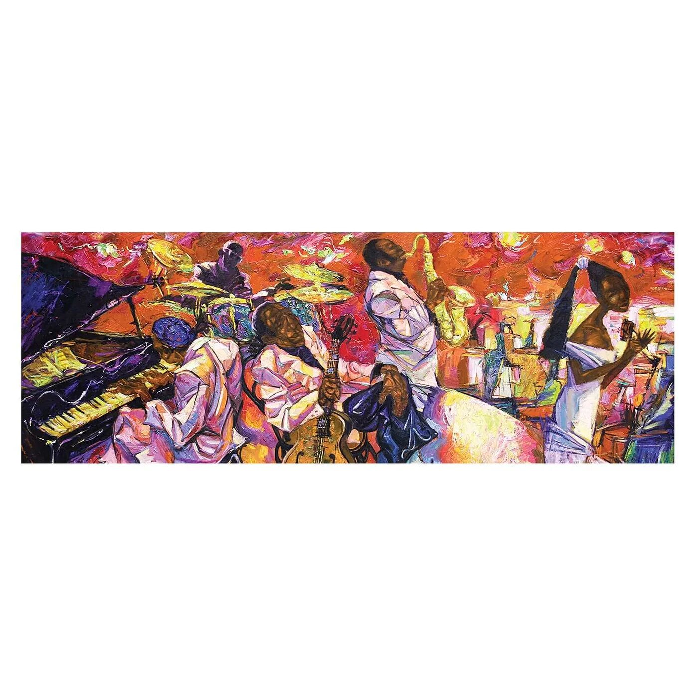 Пазл-1000 Краски джаза, панорама Art Puzzle - фото №5