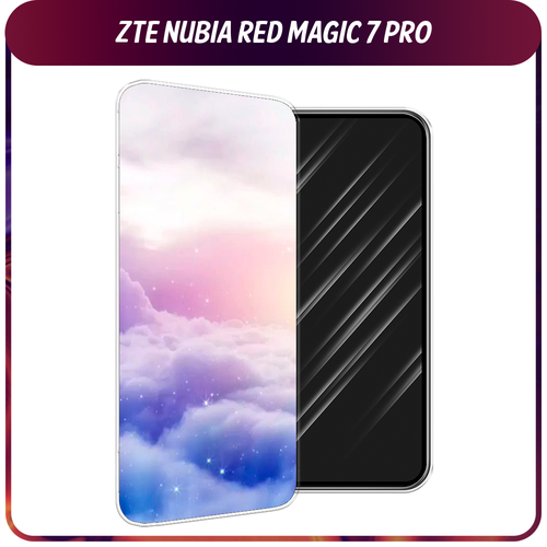 Силиконовый чехол на ZTE Nubia Red Magic 7 Pro / ЗТЕ Нубиа Ред Меджик 7 Про Небеса силиконовый чехол на zte nubia red magic 7 pro зте нубиа ред меджик 7 про hello winter прозрачный