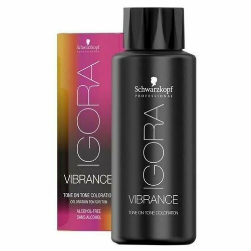 Schwarzkopf IGORA Vibrance 6-68 Темно-русый шоколадно-красный Краска для волос 60мл 980₽