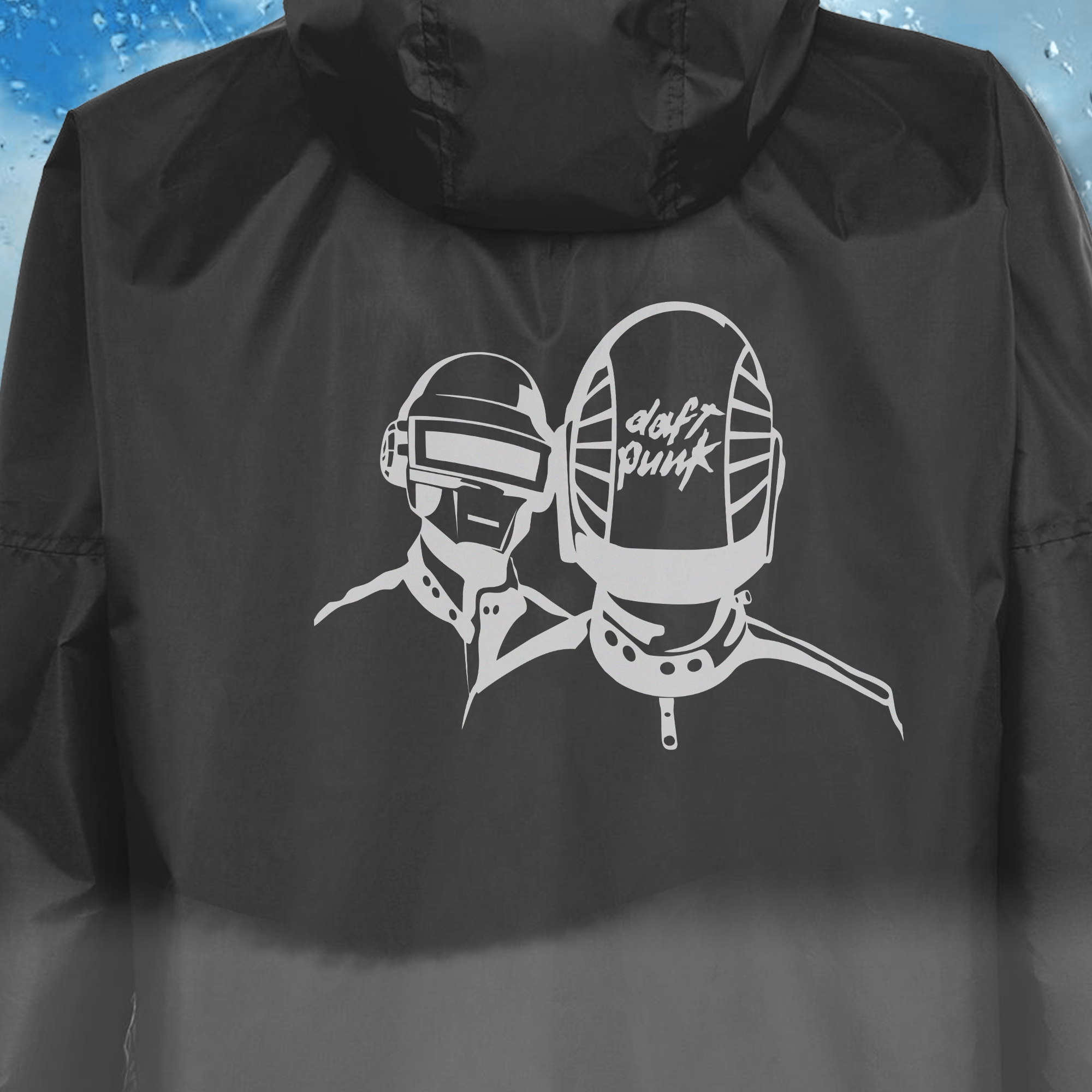 Плащ-дождевик, размер XL, черный — фото 1