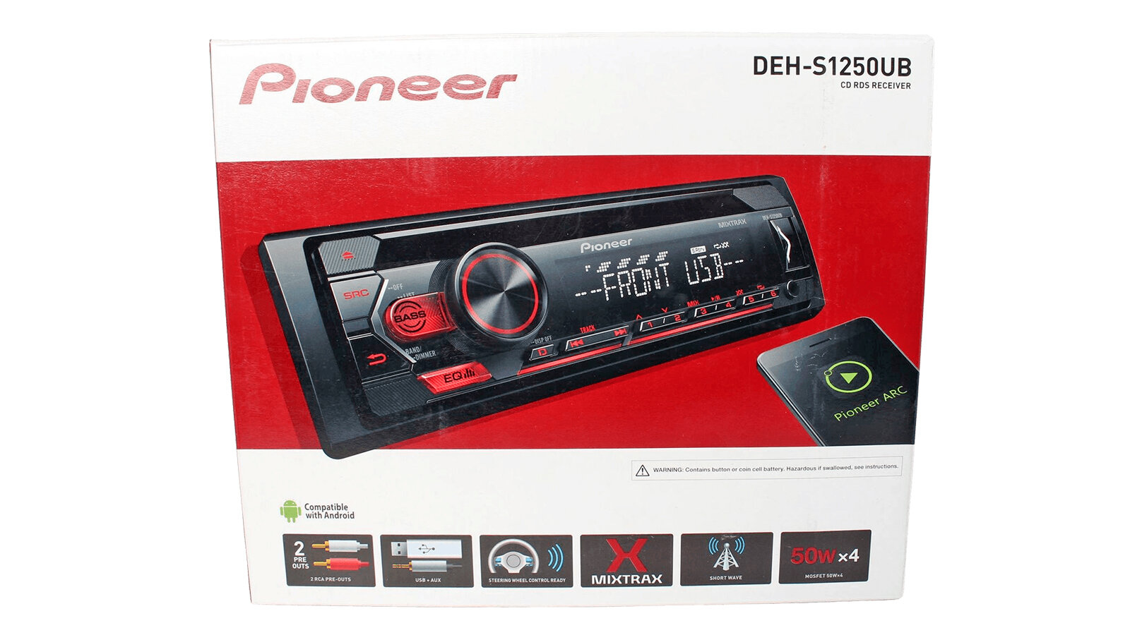 Автомагнитола Pioneer DEH-S1250UB - фото №15