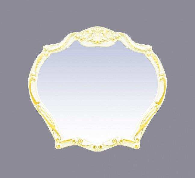 Tiffany -100 Зеркало бел. сусальное золото
