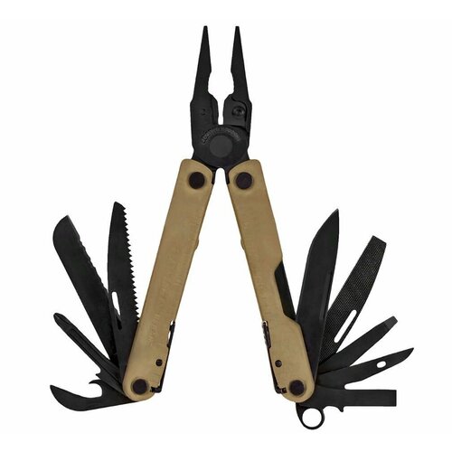 leatherman bond мультитул с чехлом Leatherman REBAR COYOTE Мультитул с чехлом