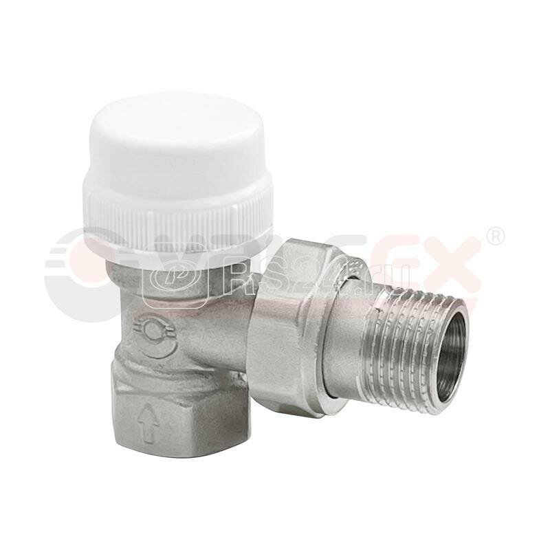 Клапан термостатический для радиаторов угловой 1/2дюйм (80/10) К VALFEX VF.031. T.04