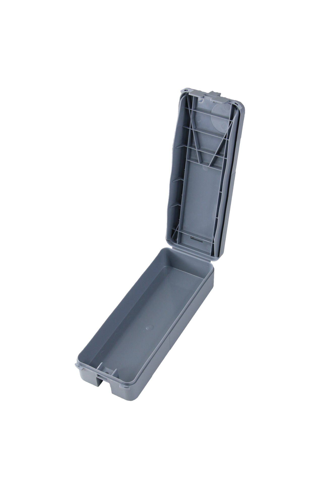 Пенал для ключей и смарт-карт пластиковый Силкипер серый для многоразового опечатывания 192х70х43 мм 1 шт.