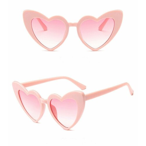 Солнцезащитные очки Очки детские.(сердце 2)-св роз, розовый