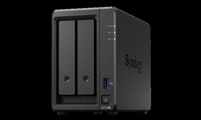 Сетевой накопитель Synology 2x3.5”/2.5" SATA, 2xNVMe, USB3.2Gen1, eSATA, 2xUTP Gigabit, без HDD - фото №14