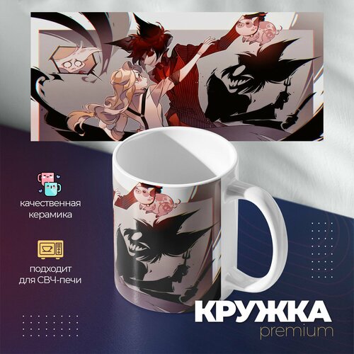 Кружка Премиум аниме Отель Хазбин 400₽