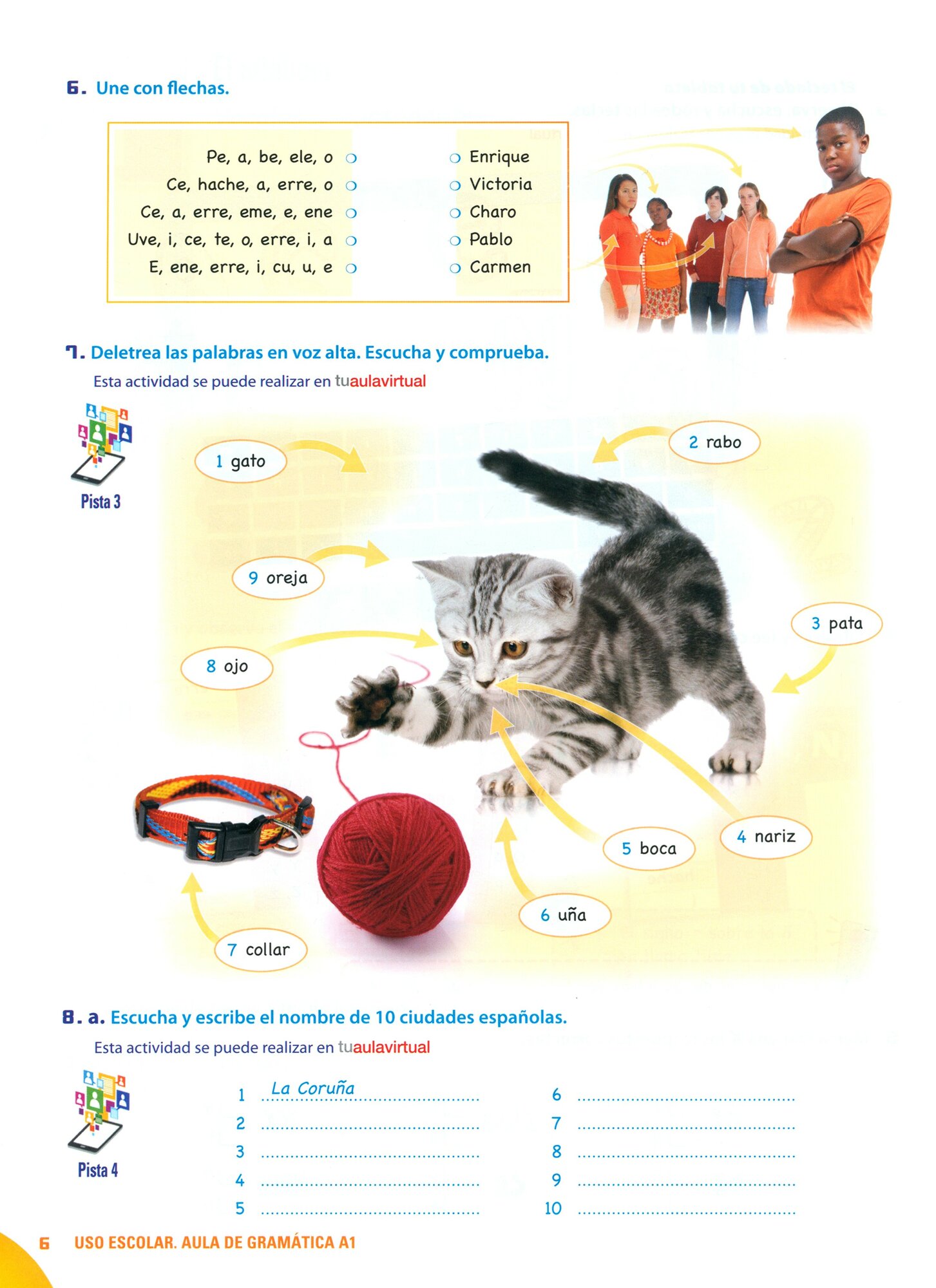 Uso escolar A1. Aula de gramática - фото №2