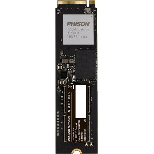 Накопитель SSD Digma Pro PCIe 50 x4 4TB DGPST5004TP6T4 Top P6 M2 2280 10804800₽