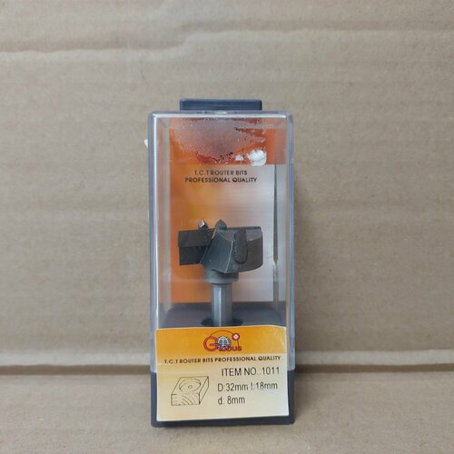 Форстнера Глобус 1011 D32mm I18mm d8mm Форстнера Арт1011D32d8 981₽