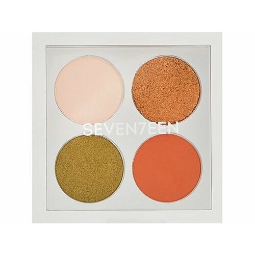 Палетка теней для век SEVEN7EEN VIBRANT EYES PALETTE тени для век seven7een палетка из 4 теней для век vibrant eyes palette