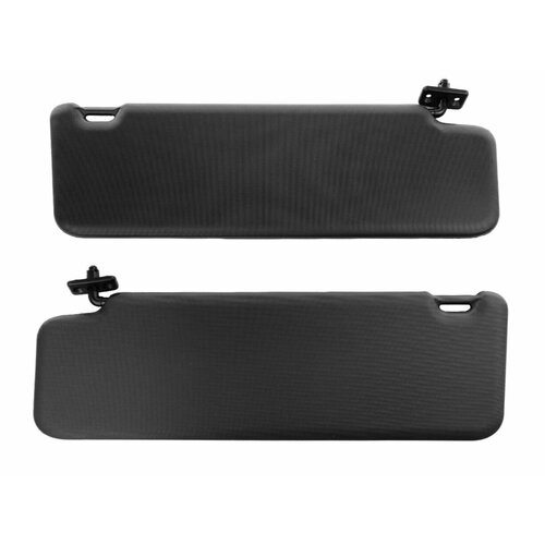 Козырьки солнцезащитные Нива Легенд черные с зеркалом Лада Урбан 4Х4 Legend ВАЗ 21214 21213 2131 3550₽