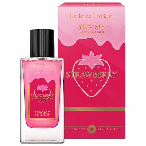 Туалетная вода Christine Lavoisier Parfums женская Yummy Collection Strawberry 50мл compliment молочко для тела i m yummy strawberry сливочное клубника 200 мл