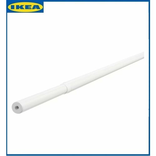 фото Карниз гардинный ikea racka (без креплений), 70-120 см , белый. икеа рэкка