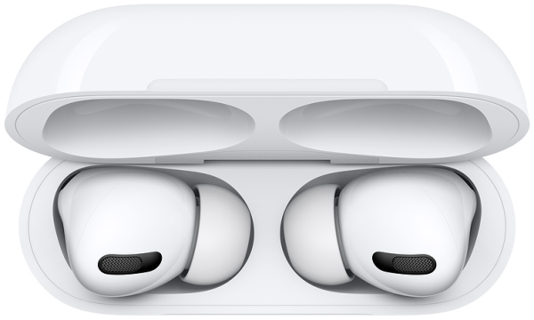 Apple Bluetooth-гарнитура Apple AirPods Pro в футляре с возможностью беспроводной зарядки MagSafe, белая — фото 1